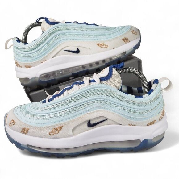 Nike Air Max 97 Golf NRG 'Wing It' Shoes Men's 7.5 Women's 9 CK1220-100 - Picture 1 of 12